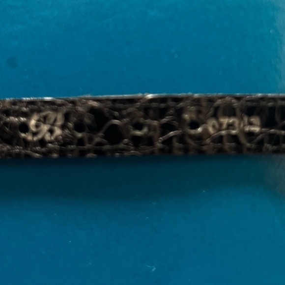 Brighton Leather And Silver Buckle Bracelet 07343 - Picture 4 of 7